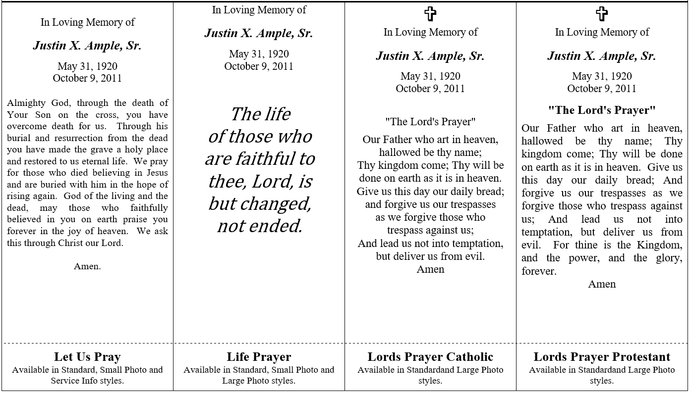 Prayer Cards